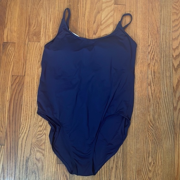 Andie The Amalfi One Piece Swimsuit Navy plus size XXL NWT - Picture 3 of 8